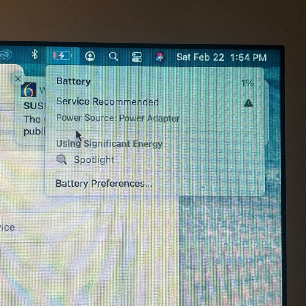 Apple MacBook Silver Laptop with Sleek Aluminum Design